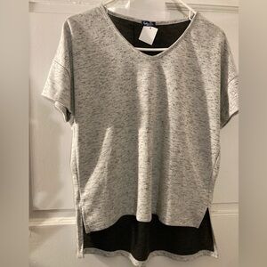 Splendid Heather Gray V-Neck Tee